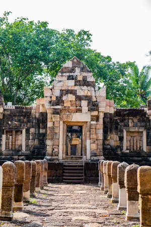 Prasat Sdok Kok Thom of Sa Kaeo province, Thailand.の写真素材