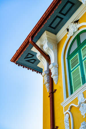 Chao Phraya Abhai Bhubate Building in Prachin Buri Province, Thailand.