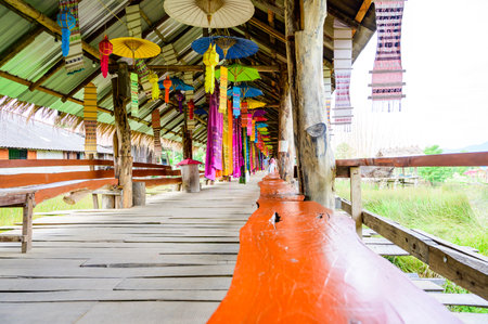 NAN, THAILAND - November 5, 2020 : Lam Duan Clothing Store in Pua District, Nan Province.のeditorial素材
