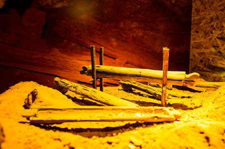 Model of Spirit Cave, Thailand.の写真素材