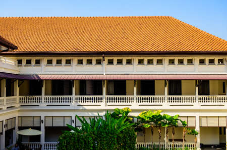 CHIANG MAI, THAILAND - February 11, 2021 : Old City Hall Building in Chiang Mai Province, Thailand.のeditorial素材
