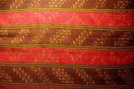 Sin Pong Cloth from Thung Chang  District, Nan Province.の写真素材