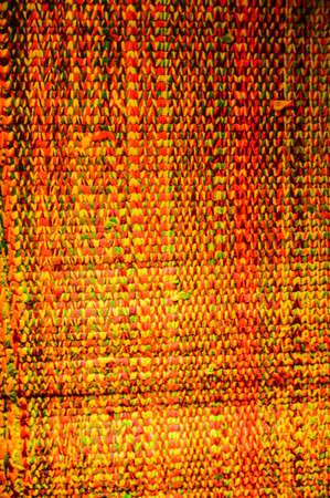 Woven Manuscript Textiles in Chiangmai Province, Thailand.の写真素材