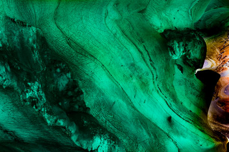 Mae Sap Cave in Khun Khan National Park at Chiang Mai Province, Thailand.の写真素材