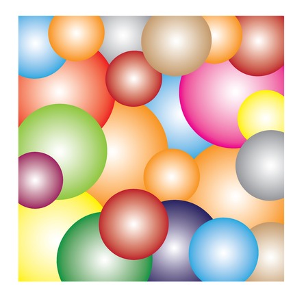 Vector of Light Colorful ball Celebration Festival のイラスト素材