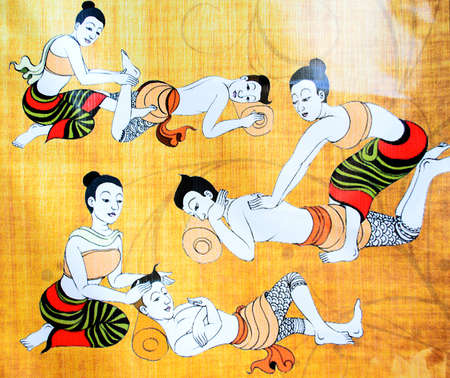 The Traditional Thai Massage.のeditorial素材