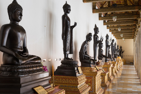 The Marble Temple(Wat Benchamabophit ), Bangkok, Thailandのeditorial素材