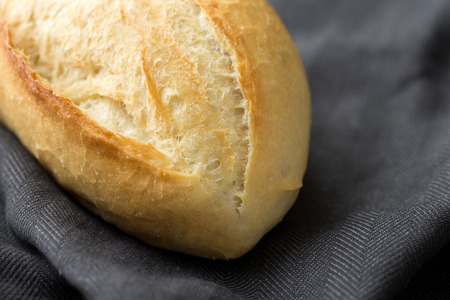 French bread, traditional food background