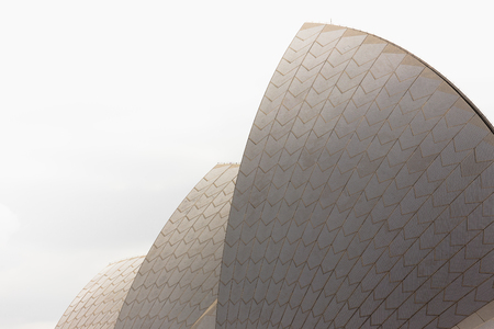 Sydney, Australia - February 19, 2017: Roof of the Sydney Opera Houseのeditorial素材
