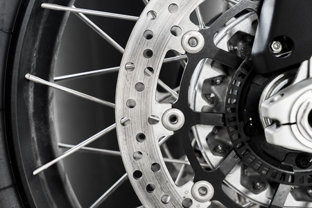 Close up Motorcycleの写真素材
