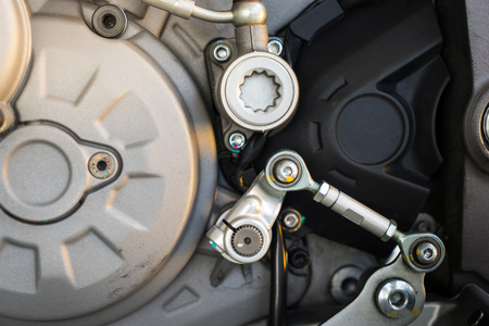 Close up Motorcycleの写真素材