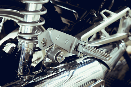 Close up Motorcycleの写真素材