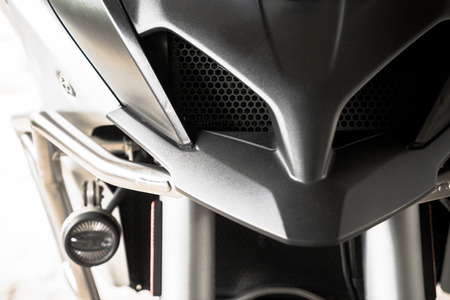 Close up motorcycleの写真素材