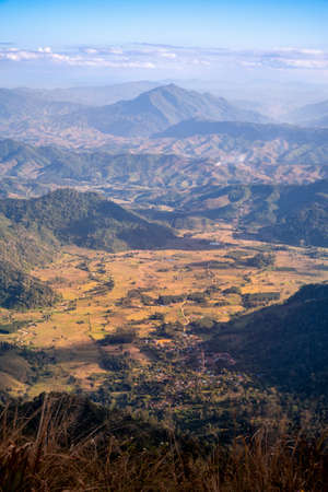 Landscape of Phu Chi Fa Forest Park, it is one of the most favourite tourist destination in Chiang...