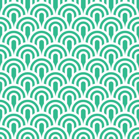 Seamless pattern background, abstract geometric wallpaper, rainbow design, vector illustration decoration.のイラスト素材