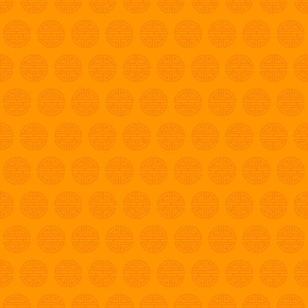 Traditional shou china background, oriental cover ornament, greeting card vector illustration.のイラスト素材