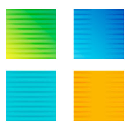 Set of Graphic web background, horizontal line template pattern, cover decor vector illustration.のイラスト素材