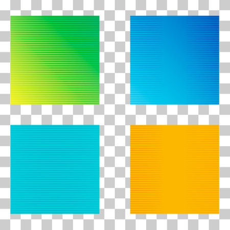 Set of Graphic web background, horizontal line template pattern, cover decor vector illustration.のイラスト素材