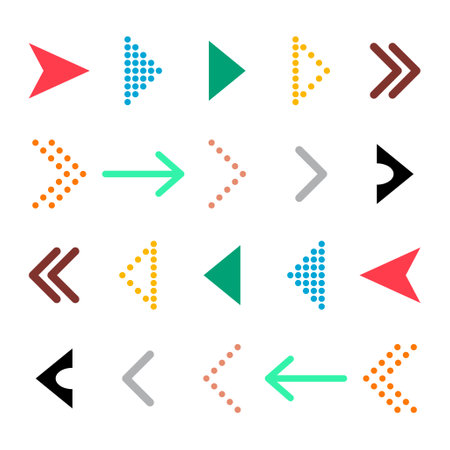 Set of Swipe up internet button, online web design arrow move icon, vector illustration.のイラスト素材