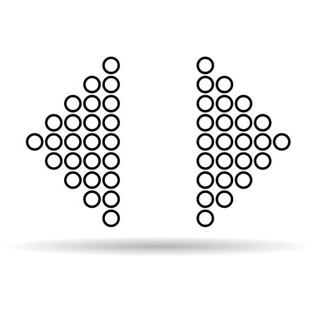 Swipe up internet button shadow, online web design arrow move icon, vector illustration.のイラスト素材