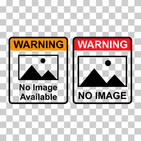 Set of No image vector symbol, missing available icon. No gallery for this moment placeholder.のイラスト素材
