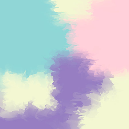 Watercolor brush background, splash paint color pattern, graphic template vector illustration.のイラスト素材