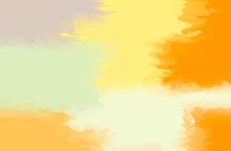 Watercolor brush background, splash paint color pattern, graphic template vector illustration.のイラスト素材