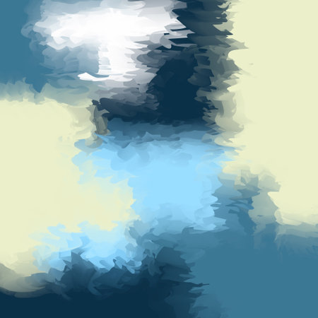 Watercolor brush background, splash paint color pattern, graphic template vector illustration.のイラスト素材