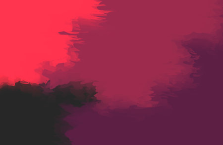 Watercolor brush background, splash paint color pattern, graphic template vector illustration.のイラスト素材