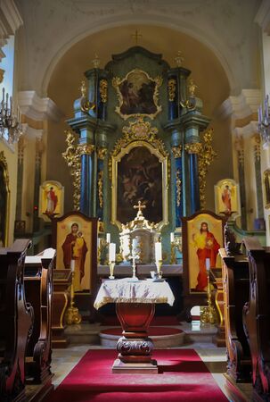 Details for christening in the Orthodox Churchの写真素材