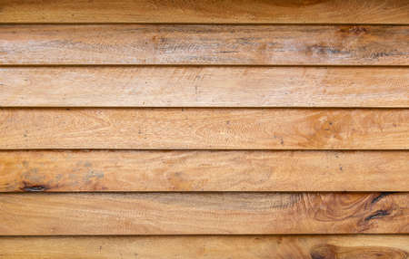Close up brown wood plank wall texture and background.の写真素材