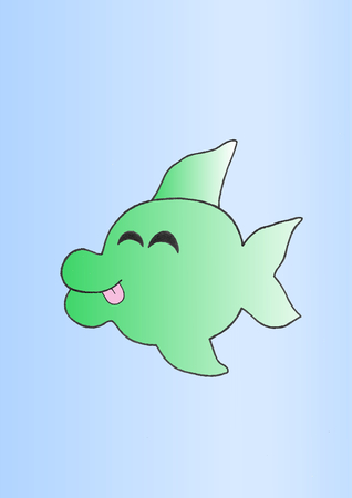 GREEN FISHの写真素材