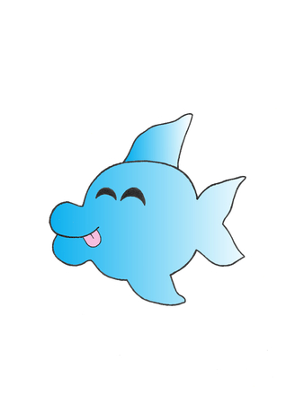 BLUE FISHの写真素材