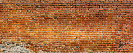 Old brick wall, background imageの写真素材