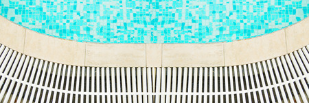 a beautiful blue water pool の写真素材