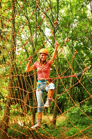 girl on rope Sports Park