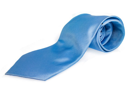 beautiful tie business on a white backgroundの写真素材