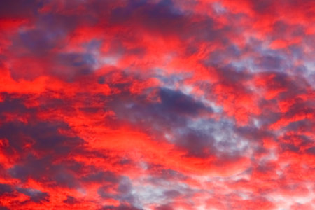 beautiful sky clouds in nature in an atmosphere of clean air