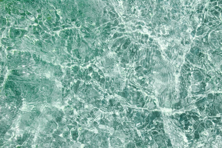 beautiful sea waves water on the nature of cyprusの写真素材