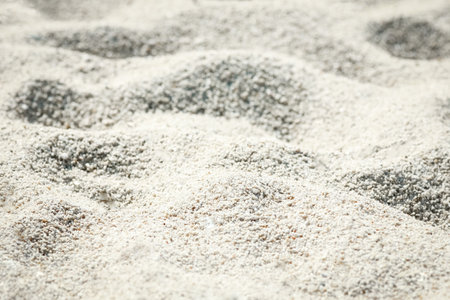 sand by the sea in nature weekend travelの写真素材