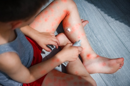 atopic dermatitis on the legs of a child treatment