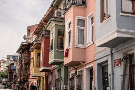 architectural Example of outstanding Turkish Traditional housesの写真素材