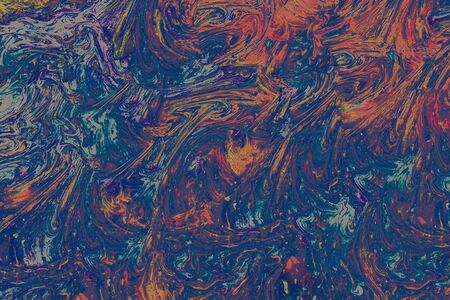 Traditional Ottoman Turkish abstract marbling art patterns as background