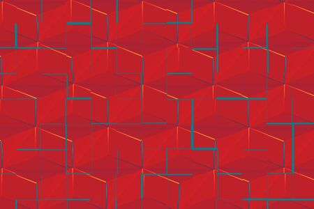 The colorful geometric  abstract backgroundの写真素材