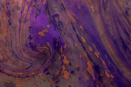 abstract marbling art patterns in paint as background