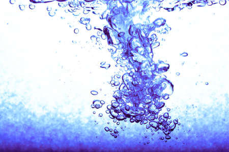 Bubbles in water as World Water Day concept