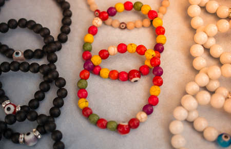 Bracelet made of some colorful beads material