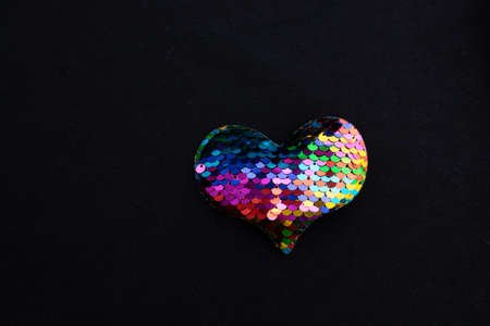 Heart shaped object in view as love conceptionの写真素材