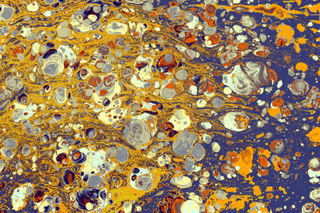 Abstract creative marbling pattern for fabric,  design background texture
