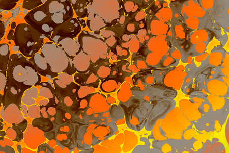 Abstract creative marble pattern texture. Traditional art of Ebru marbling